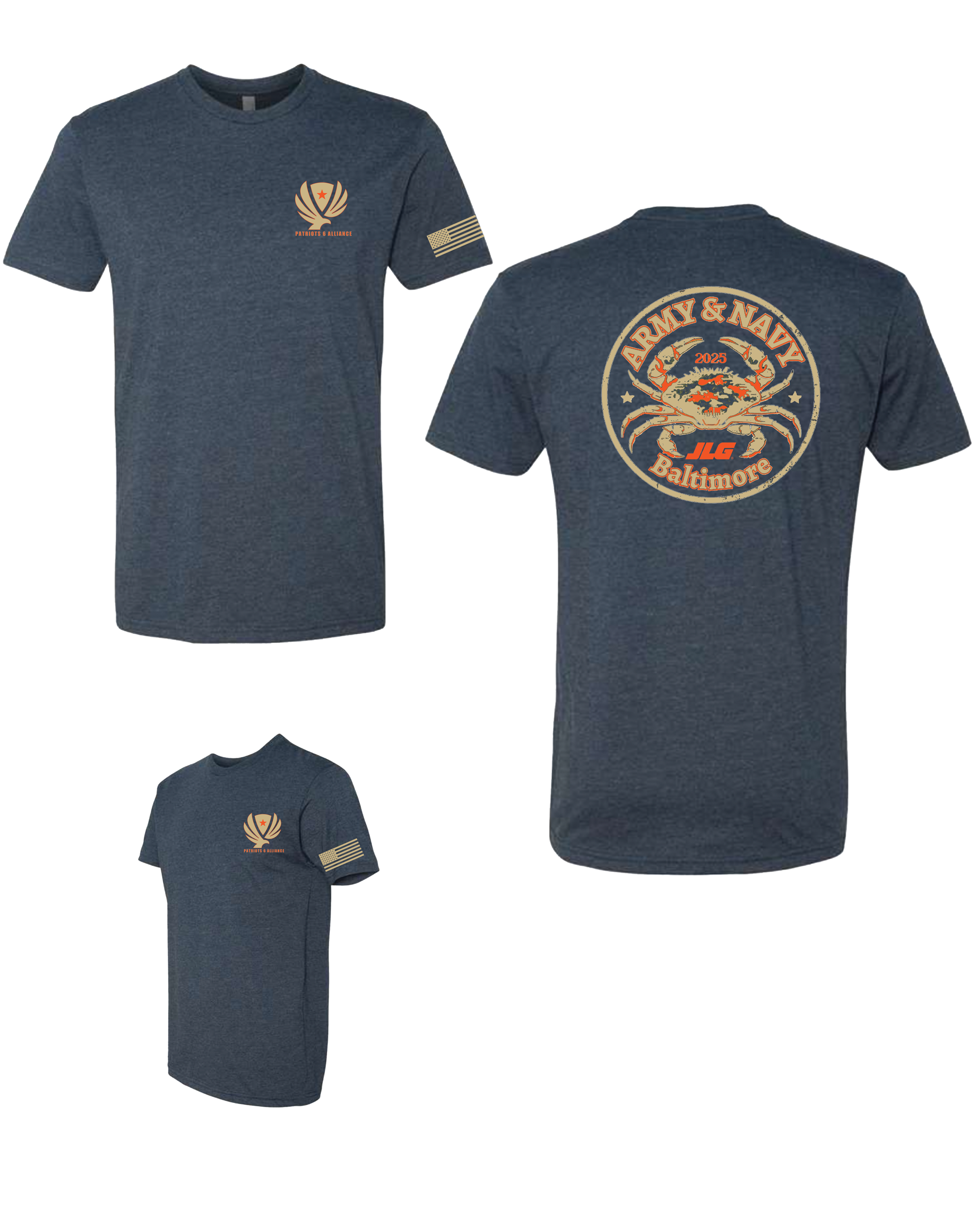2025 Army Navy Short Sleeved T-shirt